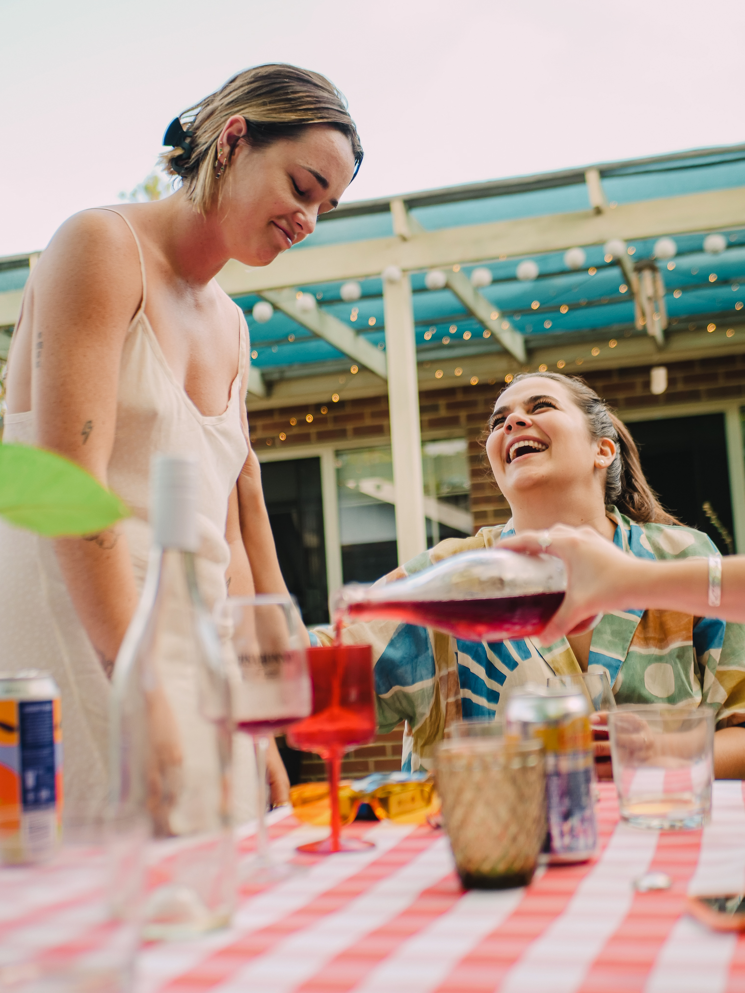 Blonde Fremantle location portrait