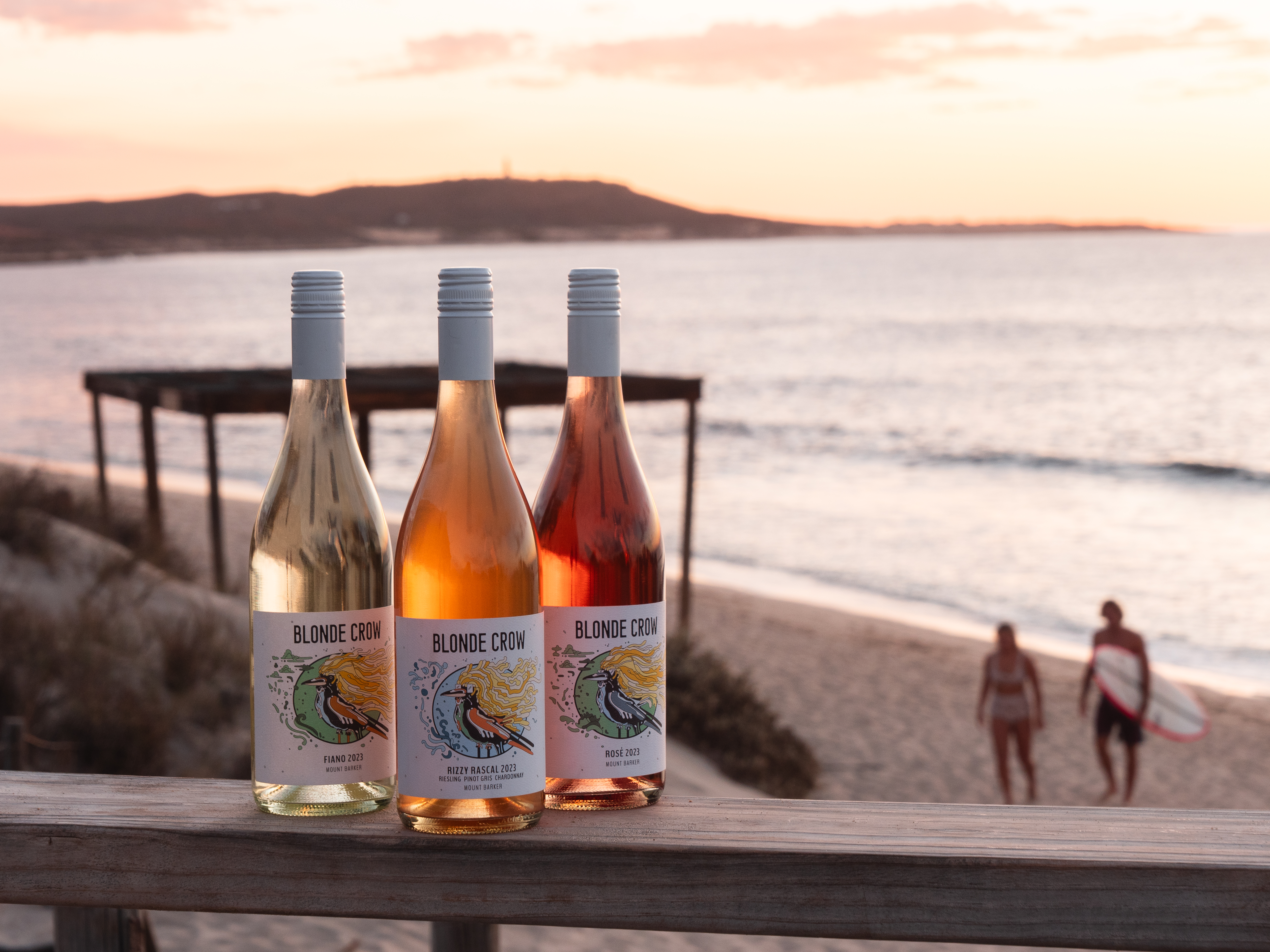 Blonde action-led destination moment